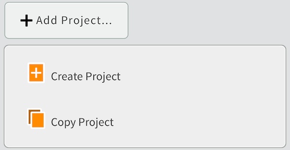 Add Project... button
